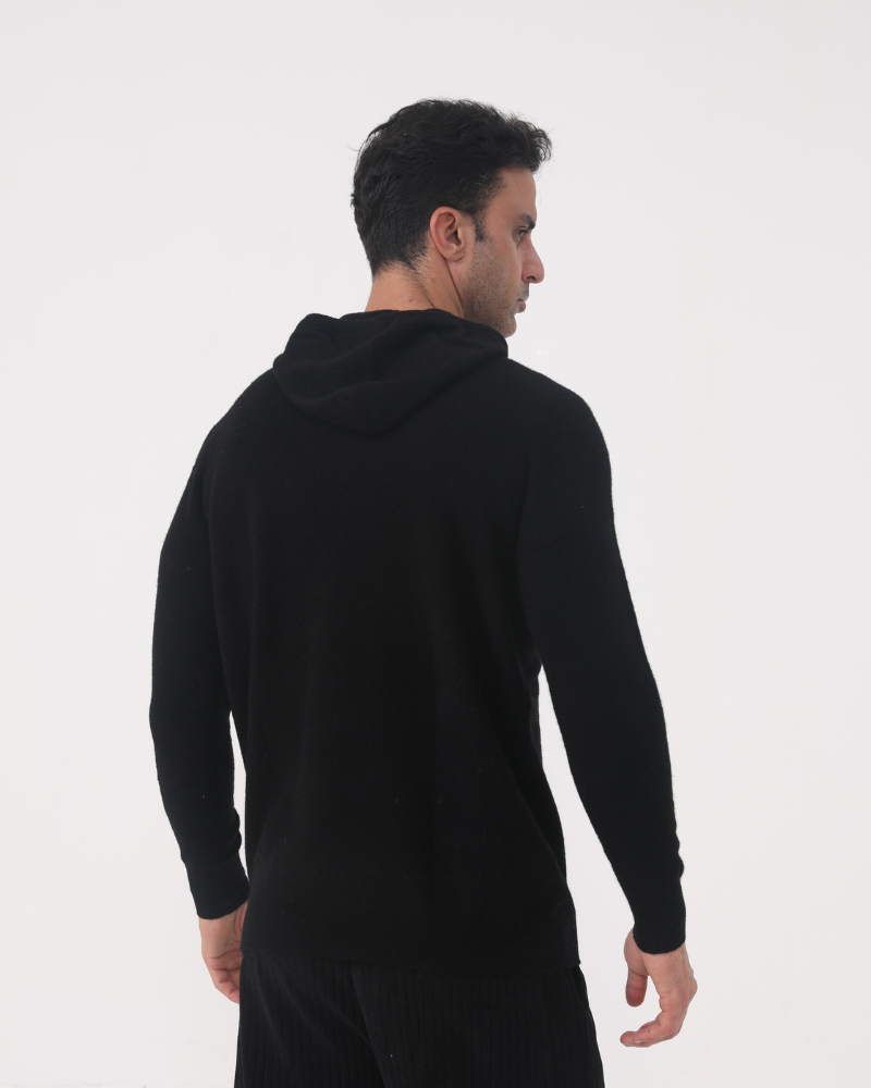 100 % Kaschmir-Hoodie
