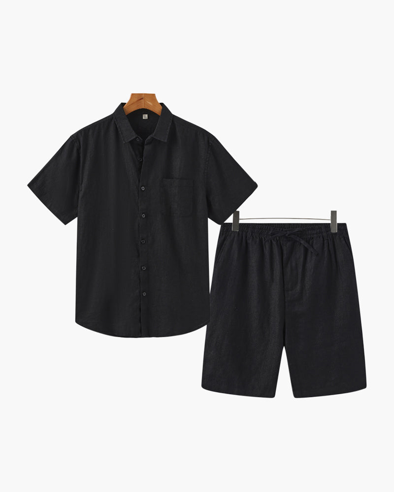 Marezzi Leinen-Kombi (Shorts)