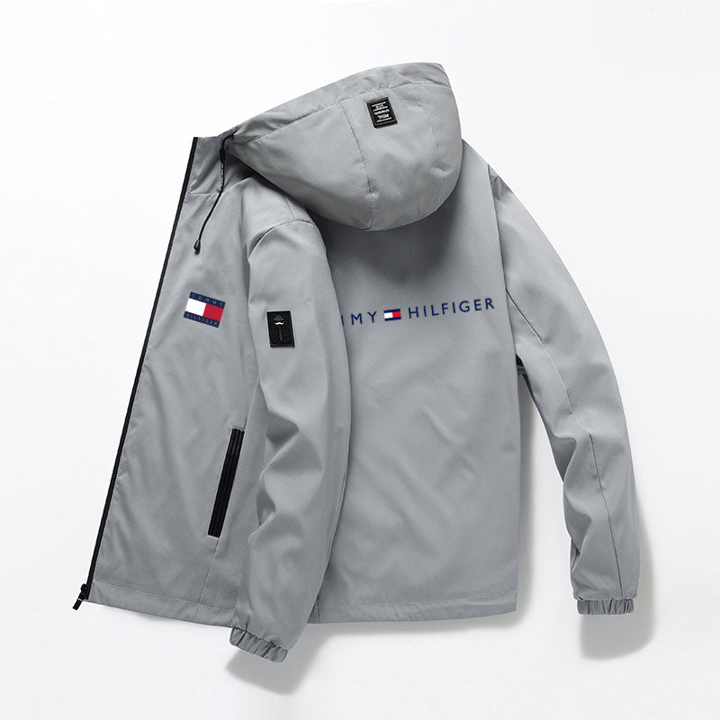 Windbreaker Herren Schwarz