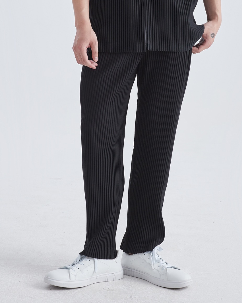 Gerippte Baumwollpantalon