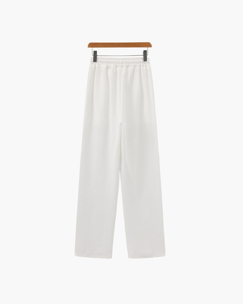 Set aus Poloshirt und Hose aus Baumwolle