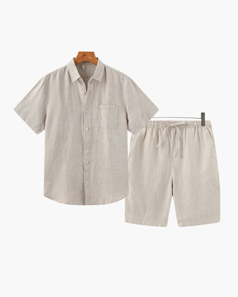 Marezzi Leinen-Kombi (Shorts)