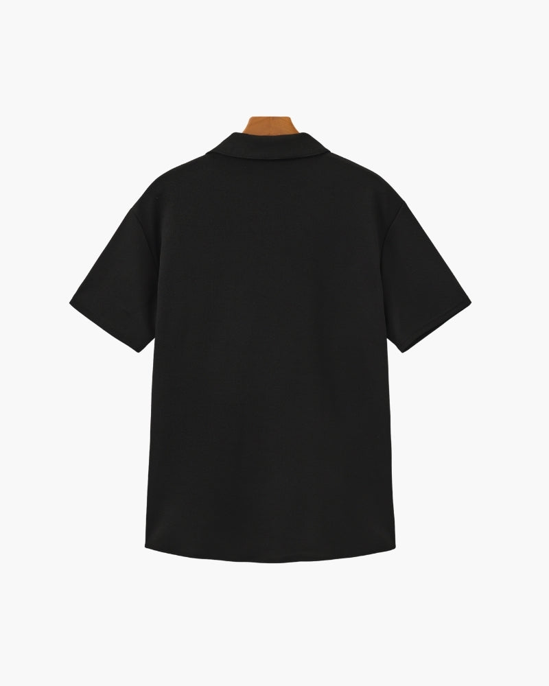 Set aus Poloshirt und Hose aus Baumwolle