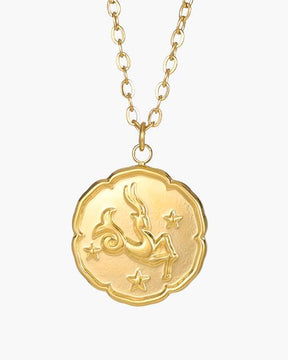 Sternzeichen-Halskette - Gold