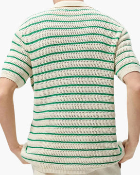 Marbella – Gestricktes Hemd mit Knöpfen
